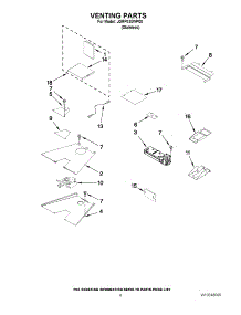 05 - Venting Parts parts for Maytag Range JGRP430WP00 from AppliancePartsPros.com