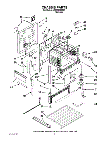 04 - Chassis Parts parts for Maytag Range JES9860CCS01 from AppliancePartsPros.com