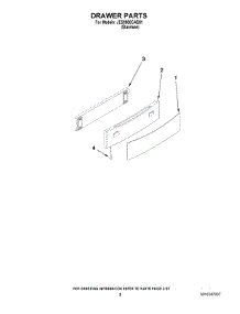 06 - Drawer Parts parts for Maytag Range JES9860CAS01 from AppliancePartsPros.com