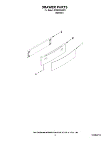 06 - Drawer Parts parts for Maytag Range JES9800CAS01 from AppliancePartsPros.com