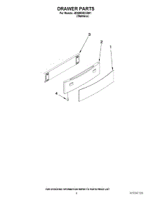 06 - Drawer Parts parts for Maytag Range JES9900CCS01 from AppliancePartsPros.com