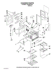 05 - Chassis Parts parts for Maytag Range JGS9900CDS01 from AppliancePartsPros.com