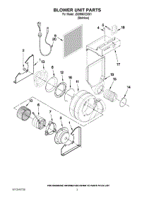 02 - Blower Unit Parts parts for Maytag Range JDS9860CDS01 from AppliancePartsPros.com
