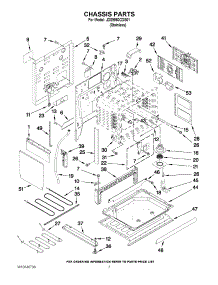 05 - Chassis Parts parts for Maytag Range JDS9860CDS01 from AppliancePartsPros.com