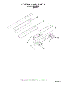 03 - Control Panel Parts parts for Maytag Range JDS9860BDS22 from AppliancePartsPros.com