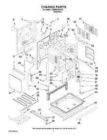05 - Chassis Parts parts for Maytag Range JDS9865BDP22 from AppliancePartsPros.com