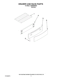 07 - Drawer And Rack Parts parts for Maytag Range JDS9860BDS22 from AppliancePartsPros.com