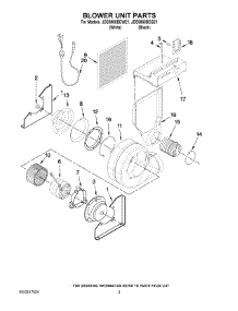 02 - Blower Unit Parts parts for Maytag Range JDS9860BDW21 from AppliancePartsPros.com
