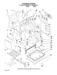 05 - Chassis Parts parts for Maytag Range JDS9860BDW21 from AppliancePartsPros.com
