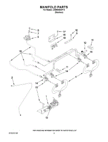04 - Manifold Parts parts for Maytag Range JDS8860BDP16 from AppliancePartsPros.com