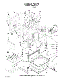 03 - Chassis Parts parts for Maytag Range JES8850BCB20 from AppliancePartsPros.com