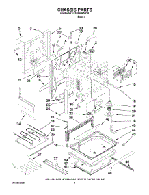 03 - Chassis Parts parts for Maytag Range JES8850BAB19 from AppliancePartsPros.com