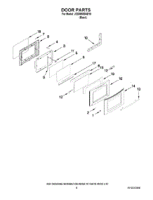 05 - Door Parts parts for Maytag Range JES8850BAB19 from AppliancePartsPros.com