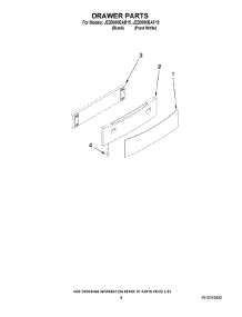 06 - Drawer Parts parts for Maytag Range JES9900BAF19 from AppliancePartsPros.com