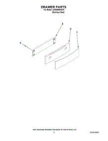 06 - Drawer Parts parts for Maytag Range JES9860BAS19 from AppliancePartsPros.com