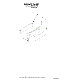 06 - Drawer Parts parts for Maytag Range JES9900BAF18 from AppliancePartsPros.com