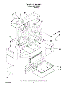 02 - Chassis Parts parts for Maytag Range JGS8750BDS17 from AppliancePartsPros.com