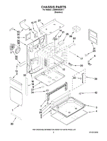 02 - Chassis Parts parts for Maytag Range JGS8850BDS17 from AppliancePartsPros.com