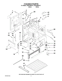 04 - Chassis Parts parts for Maytag Range JES9750BAW17 from AppliancePartsPros.com