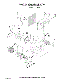 03 - Blower Assembly Parts parts for Maytag Range JES9750BAB17 from AppliancePartsPros.com