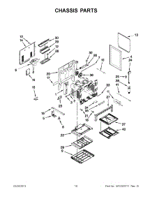 05 - Chassis Parts parts for Maytag Range JGS9900BDS16 from AppliancePartsPros.com