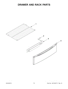 06 - Drawer And Rack Parts parts for Maytag Range JGS9900BDS16 from AppliancePartsPros.com