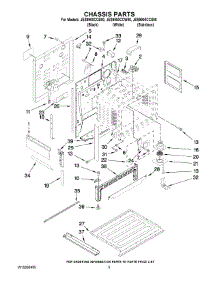 04 - Chassis Parts parts for Maytag Range JES9900CCB00 from AppliancePartsPros.com
