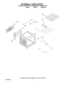 05 - Internal Oven Parts parts for Maytag Range JES9900CCB00 from AppliancePartsPros.com