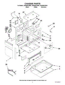 02 - Chassis Parts parts for Maytag Range JGS8850CDS00 from AppliancePartsPros.com