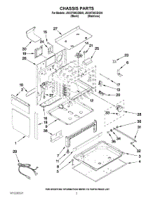 02 - Chassis Parts parts for Maytag Range JGS8750CDB00 from AppliancePartsPros.com