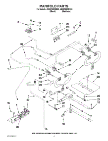 03 - Manifold Parts parts for Maytag Range JGS8750CDS00 from AppliancePartsPros.com