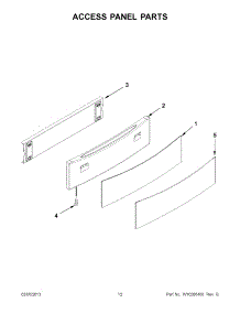 06 - Access Panel Parts parts for Maytag Range JES9860CAB00 from AppliancePartsPros.com