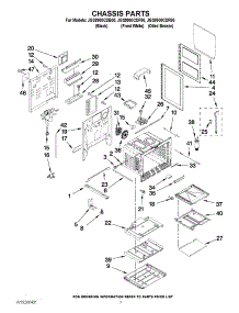 05 - Chassis Parts parts for Maytag Range JGS9900CDB00 from AppliancePartsPros.com