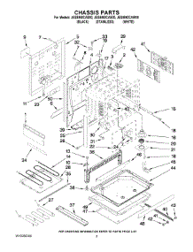 03 - Chassis Parts parts for Maytag Range JES8860CAB00 from AppliancePartsPros.com
