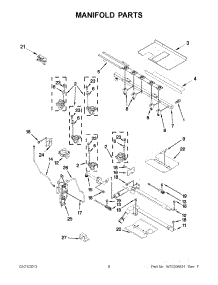 04 - Manifold Parts parts for Maytag Range JGS9900BDS15 from AppliancePartsPros.com