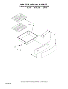 04 - Drawer And Rack Parts parts for Maytag Range JES8860CAS00 from AppliancePartsPros.com