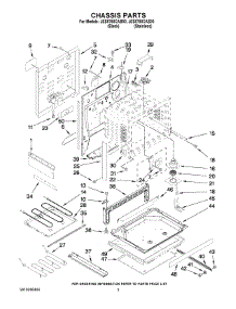 03 - Chassis Parts parts for Maytag Range JES8750CAB00 from AppliancePartsPros.com