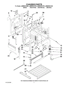 04 - Chassis Parts parts for Maytag Range JES9800CAB00 from AppliancePartsPros.com