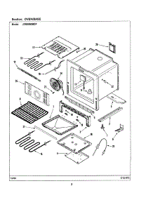 02 - Oven  /  Base parts for Maytag Range JDS8860BDP from AppliancePartsPros.com