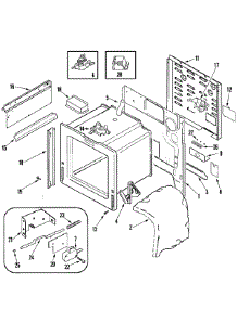02 - Body parts for Jenn-Air Range JES9750BAS from AppliancePartsPros.com