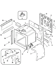 02 - Body parts for Jenn-Air Range JES9900BAB from AppliancePartsPros.com