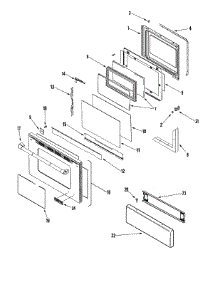 04 - Door / Access Panel (Ser Pre 10) parts for Jenn-Air Range JDS9865BDP from AppliancePartsPros.com