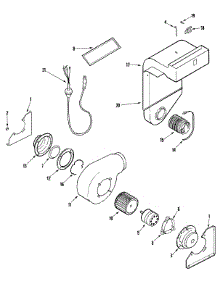 01 - Blower Assembly (Plenum) parts for Jenn-Air Range JDS9865BDP from AppliancePartsPros.com