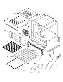 07 - Oven / Base parts for Jenn-Air Range JDS9865BDP from AppliancePartsPros.com
