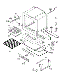 05 - Oven / Base parts for Jenn-Air Range JGR8730ADQ from AppliancePartsPros.com