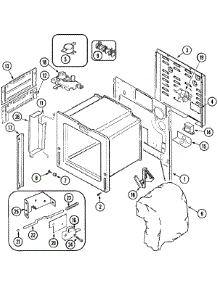 02 - Body parts for Jenn-Air Range JES9750AAW from AppliancePartsPros.com