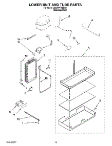 12 - Lower Unit And Tube Parts parts for Maytag Refrigerator JS42PPFXDB00 from AppliancePartsPros.com