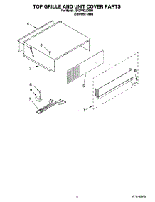 06 - Top Grille And Unit Cover Parts parts for Maytag Refrigerator JS42PPDUDB00 from AppliancePartsPros.com