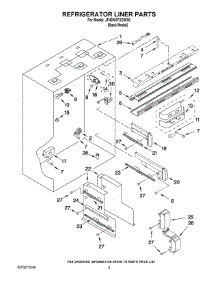 04 - Refrigerator Liner Parts parts for Maytag Refrigerator JF42NXFXDW00 from AppliancePartsPros.com