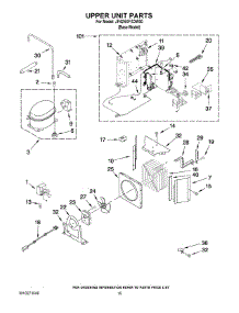 09 - Upper Unit Parts parts for Maytag Refrigerator JF42NXFXDW00 from AppliancePartsPros.com